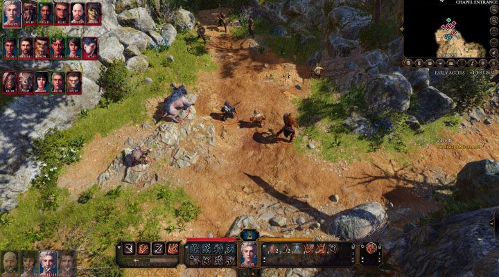 Grupa goblinów - Baldurs Gate 3: Szmaragdowy Gaj (Emerald Grove) mapa - gaj druidów w BG3 - Baldurs Gate 3 - poradnik do gry