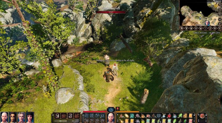 Grupa kleryków - Baldurs Gate 3: Szmaragdowy Gaj (Emerald Grove) mapa - gaj druidów w BG3 - Baldurs Gate 3 - poradnik do gry