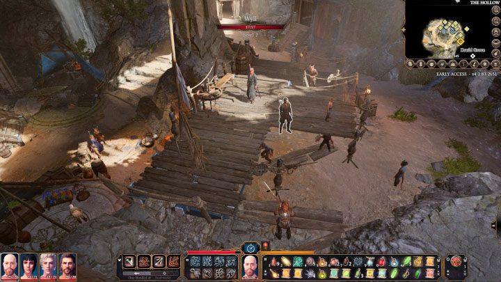 Wyll to czarownik, którego możecie spotkać przy pierwszej wizycie w Szmaragdowym Gaju (Emerald Grove) - Baldurs Gate 3: Szmaragdowy Gaj (Emerald Grove) mapa - gaj druidów w BG3 - Baldurs Gate 3 - poradnik do gry