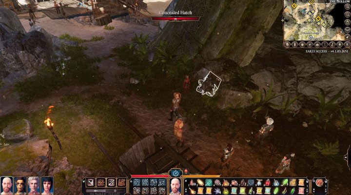 Z uzyskaniem dostępu do kryjówki powiązany jest Doni, który przebywa w północnej części Gaju druidów - Baldurs Gate 3: Szmaragdowy Gaj (Emerald Grove) mapa - gaj druidów w BG3 - Baldurs Gate 3 - poradnik do gry