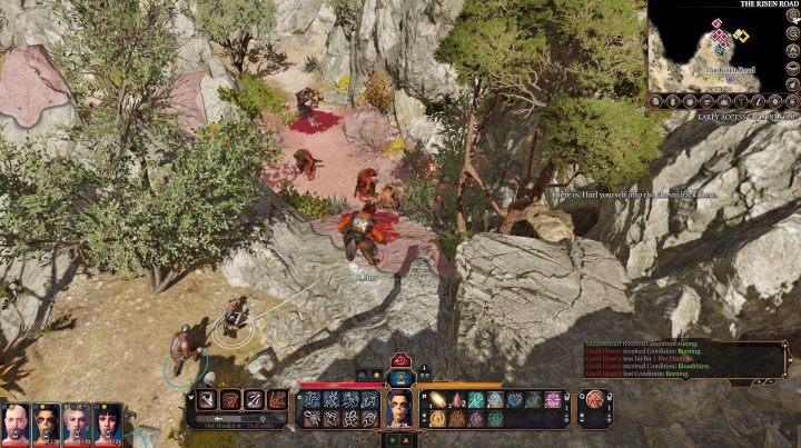 Gnolle przed jaskinią - Baldurs Gate 3: Mapa Trakt Przebudzonych i Popas Waukeen BG3 - Baldurs Gate 3 - poradnik do gry