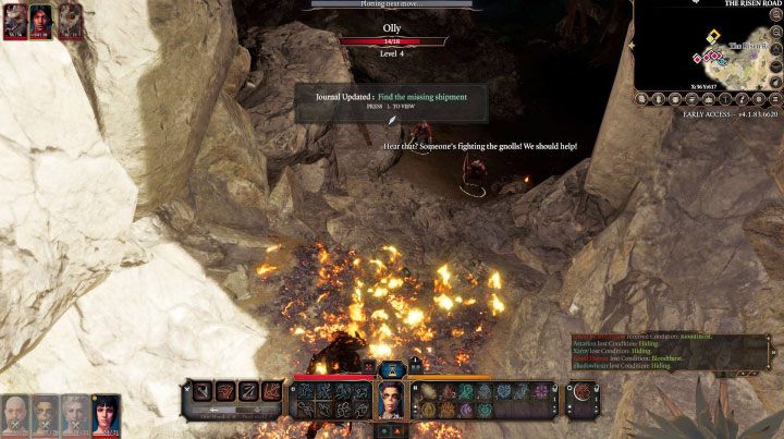 Ocaleni z jaskini - Baldurs Gate 3: Mapa Trakt Przebudzonych i Popas Waukeen BG3 - Baldurs Gate 3 - poradnik do gry