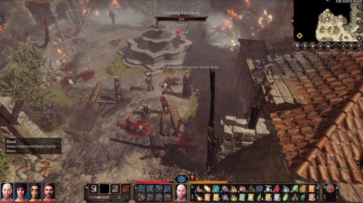 Płonący zajazd Popas Waukeen - Baldurs Gate 3: Mapa Trakt Przebudzonych i Popas Waukeen BG3 - Baldurs Gate 3 - poradnik do gry