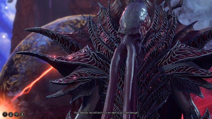 Wybór jego wyglądu ostatecznie nie ma większego znaczenia, gdyż od pewnego momentu Cesarz będzie objawiał się wam tylko jako Ilithid - Baldurs Gate G3: Kim jest Strażnik? - Baldurs Gate 3 - poradnik do gry