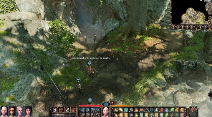 Wejście do legowiska sowodźwiedzia - Baldurs Gate 3: Mapa Opuszczona wioska (Blighted Village) w BG3 - Baldurs Gate 3 - poradnik do gry