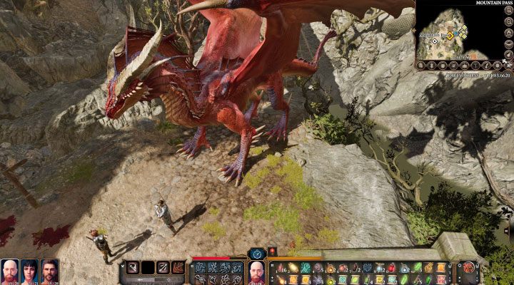 Ze scenki przerywnikowej dowiesz się, że smoka dosiada rycerz githyanki - Kithrak - Baldurs Gate 3: Czy są smoki? - Baldurs Gate 3 - poradnik do gry