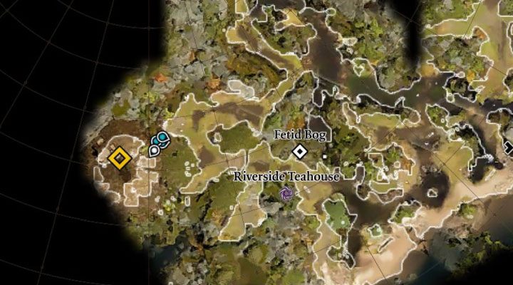 Z kryjówką wiedźmy powiązany jest quest Herbaciarnia (Teahouse), w ramach którego trzeba spotkać się z Ciotką Ethel w jej chatce - Baldurs Gate 3: Drzwi w kryjówce wiedźmy - Rozwiązanie zagadki - Baldurs Gate 3 - poradnik do gry