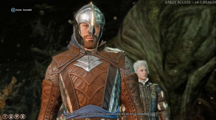 Na dużych drzwiach nie zadziała opcja użycia narzędzi złodzieja - Baldurs Gate 3: Drzwi w kryjówce wiedźmy - Rozwiązanie zagadki - Baldurs Gate 3 - poradnik do gry