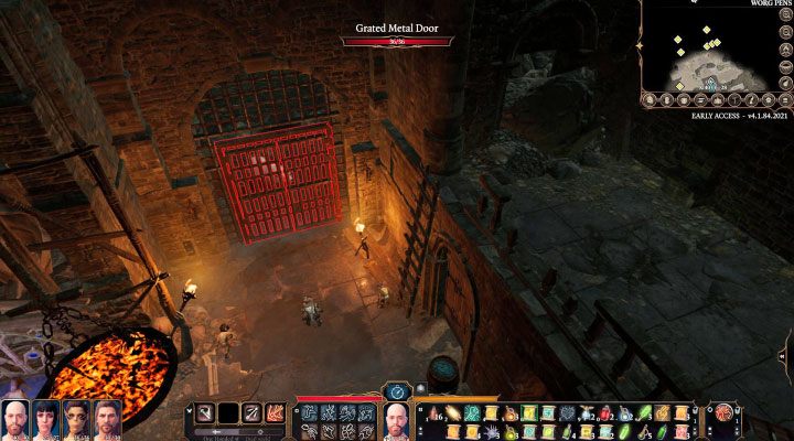 Niedźwiedź - Druid Halsin - Baldurs Gate 3: Mapa Zniszczone sanktuarium i Splugawiona świątynia w BG3 - Baldurs Gate 3 - poradnik do gry