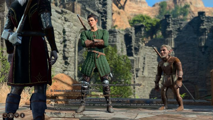 Do ruin możecie wejść głównym wejściem, które znajdziecie na wschód od wraku nautiloida - Baldurs Gate 3: Zbadaj ruiny - solucja, opis przejścia - Baldurs Gate 3 - poradnik do gry