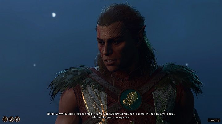 Zainicjujcie dialog z Halsinem, a następnie szykujcie się do walki - waszym zadaniem jest obrona portalu przez cztery tury - Baldurs Gate 3: Zdejmij klątwę cienia (Lift The Shadow Curse) - opis przejścia - Baldurs Gate 3 - poradnik do gry
