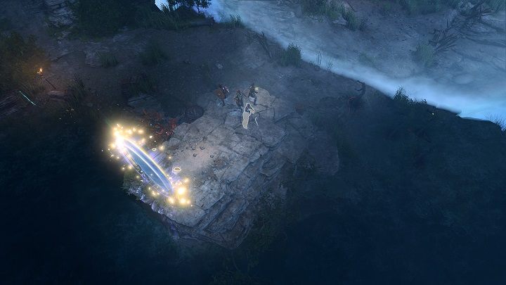 Ustawcie kleryka na środku, tuż przed wejściem i rzućcie na niego Spirit Guardians - Baldurs Gate 3: Zdejmij klątwę cienia (Lift The Shadow Curse) - opis przejścia - Baldurs Gate 3 - poradnik do gry