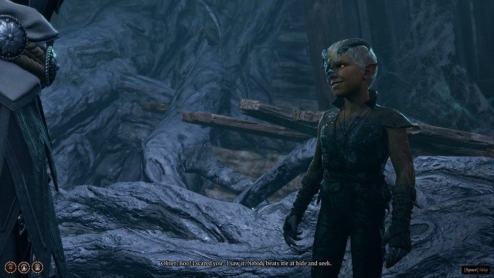 Jeśli macie Halsina w drużynie, to powie on wam, że to jest dziecko, którego szukacie - Baldurs Gate 3: Zdejmij klątwę cienia (Lift The Shadow Curse) - opis przejścia - Baldurs Gate 3 - poradnik do gry