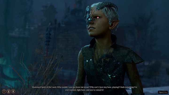 Po zakończonej walce przekonajcie dziecko, aby zjednoczył się z Thanielem - Baldurs Gate 3: Zdejmij klątwę cienia (Lift The Shadow Curse) - opis przejścia - Baldurs Gate 3 - poradnik do gry