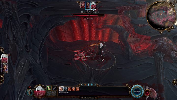 Powinniście dążyć do jak najszybszego pozbycia się jednego z pożeraczy, skupcie więc swoje ataki na pojedynczym wrogu - Baldurs Gate 3: Usunięcie pasożyta - solucja, opis przejścia - Baldurs Gate 3 - poradnik do gry