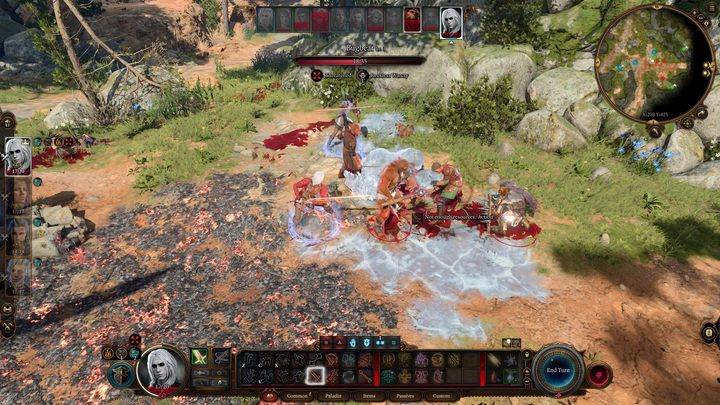 Po zajęciu się łucznikami lub przyciśnięciu ich (będą mieli utrudnienie na wszystkie ataki jeśli stoicie tuż obok nich) powinniście zająć się Booyahgiem - magiem, który potrafi rzucać silne i irytujące zaklęcia - Baldurs Gate 3: Usunięcie pasożyta - solucja, opis przejścia - Baldurs Gate 3 - poradnik do gry