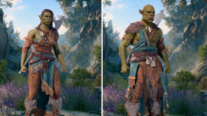 Po wyjściu z wczesnego dostępu, BG3 porzuciło motyw bonusów do umiejętności charakterystycznych dla każdej z ras - Baldurs Gate 3: Rasa Półork poradnik - Baldurs Gate 3 - poradnik do gry