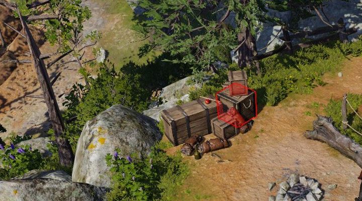 Brak czerwonej obwódki wokół przedmiotu / pojemnika oznacza, że nie jest czyjąś własnością - Baldurs Gate 3: Jak kraść i używać kradzieży kieszonkowej? - Baldurs Gate 3 - poradnik do gry