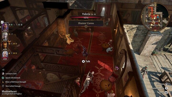 Wracajcie do Sharess Caress i porozmawiajcie z Valerią - Baldurs Gate 3: Rozwiąż sprawę morderstwa w Świątyni Otwartej Dłoni - Baldurs Gate 3 - poradnik do gry