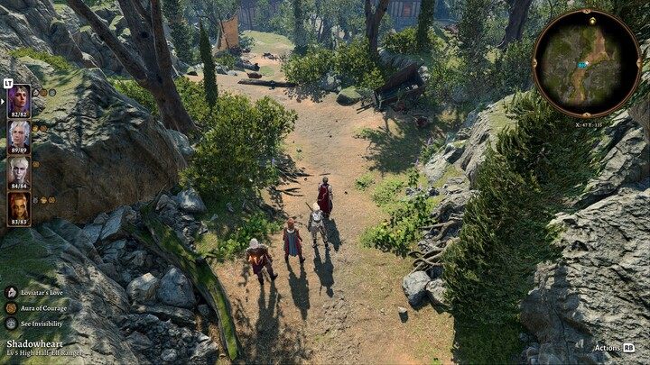 Akt rozpoczynacie na górskiej ścieżce - kierujcie się naprzód - Baldurs Gate 3: Akt 3 Rivington - Baldurs Gate 3 - poradnik do gry