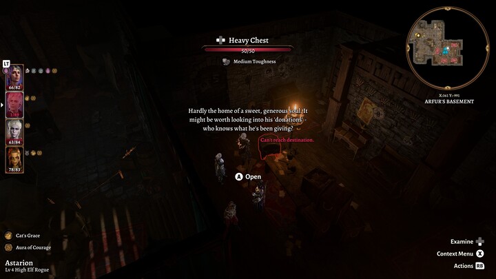 Otwórzcie ją kluczem z piętra albo za pomocą Sleight of Hand - Baldurs Gate 3: Akt 3 Rivington - Baldurs Gate 3 - poradnik do gry