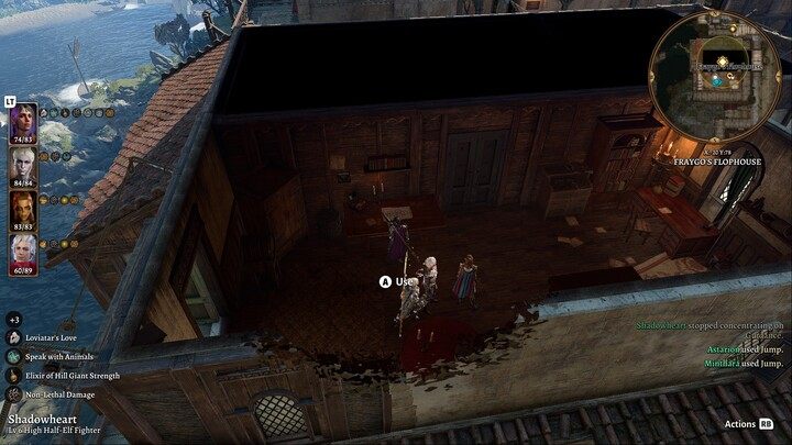 Obejdźcie go dookoła i wejdźcie balkonem do pomieszczenia - Baldurs Gate 3: Akt 3 Rivington - Baldurs Gate 3 - poradnik do gry