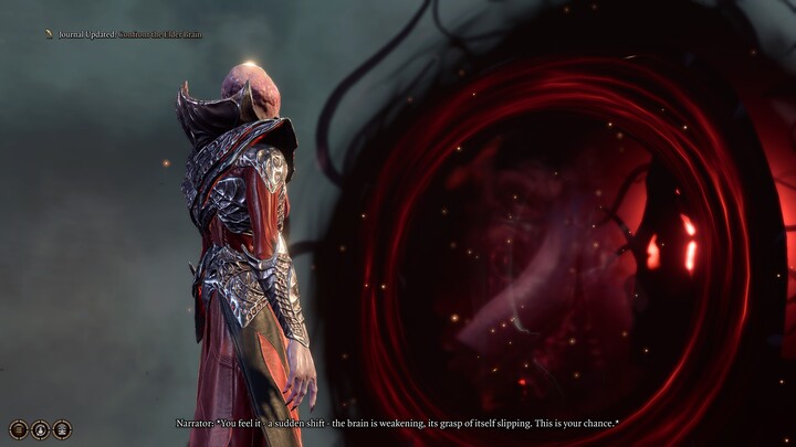 Przejdźcie przez portal - potrzebujecie dwóch postaci, które są w stanie zadawać obrażenia i to najlepiej z dystansu - Baldurs Gate 3: Zniszcz mózg nestora - Baldurs Gate 3 - poradnik do gry