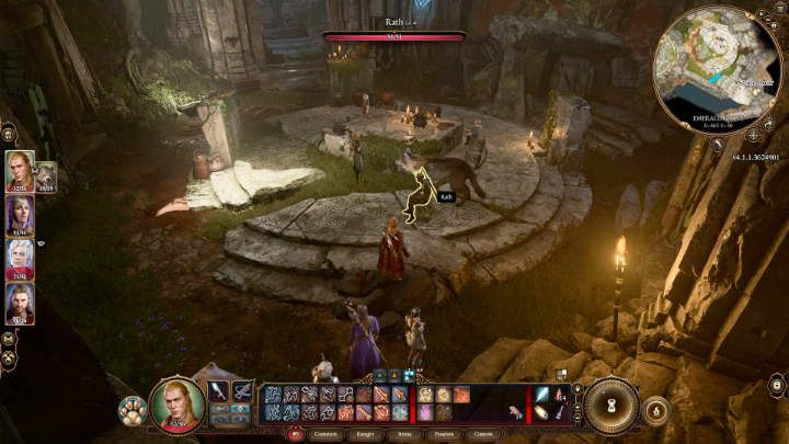 Gdy rozprawicie się z przywódcami goblinów, porozmawiajcie z Halsinem, a następnie spotkajcie się z nim Szmaragdowym Gaju - Baldurs Gate 3: Ocal Pierwszego Druida - solucja, opis przejścia - Baldurs Gate 3 - poradnik do gry