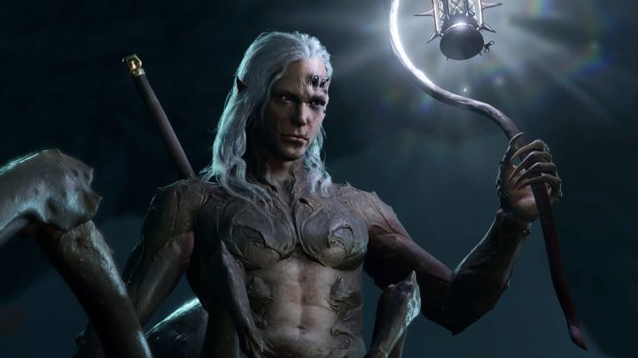 Gdy staniecie w wyznaczonym miejscu, dajcie znać sojusznikom kiedy zaatakować przechodzący konwój, aby zdobyć przewagę nad przeciwnikami - Baldurs Gate 3: Drider boss Karniss - poradnik BG3 - Baldurs Gate 3 - poradnik do gry