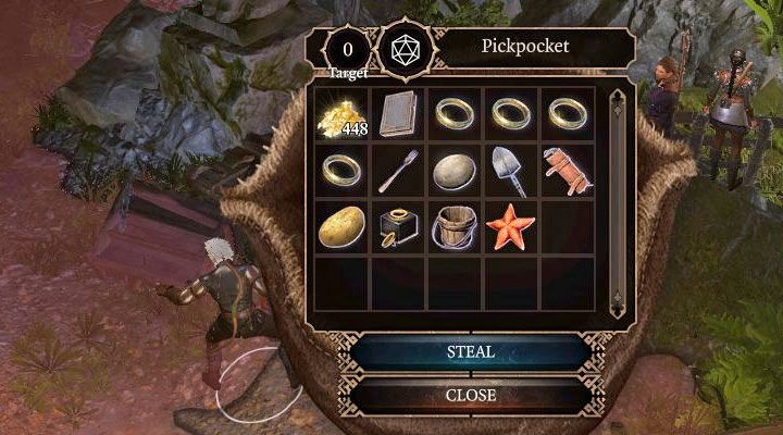 Temat okradania mieszkańców świata dokładniej omówiliśmy na odrębnej stronie Jak kraść - Baldurs Gate 3: Handlarze - Baldurs Gate 3 - poradnik do gry