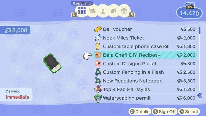Gotowanie odblokujecie, pobierając aplikację Be a Chef - ACNH 2.0: Gotowanie - jak i gdzie zacząć? - Animal Crossing New Horizons - poradnik do gry