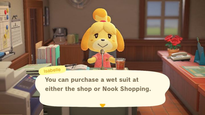 W niuanse nowej aktualizacji jak zwykle wprowadzi was Isabelle. - ACNH: Summer update 1.3.0 - co nowego? - Animal Crossing New Horizons - poradnik do gry