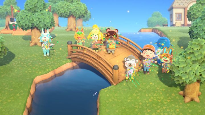 ...ale z czasem postawisz nad rzekami mosty. - ACNH: Rzeka - jak przejść? - Animal Crossing New Horizons - poradnik do gry