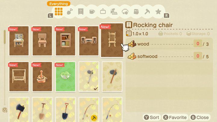 Na craftingu też można zarobić. - ACNH: Bells - jak szybko zarabiać? - Animal Crossing New Horizons - poradnik do gry