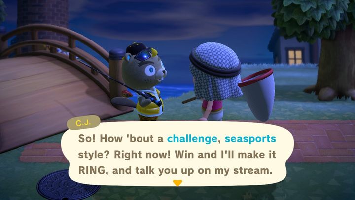 Oto C.J. - ACNH: C.J. - nagrody, co robi, gdzie znaleźć? - Animal Crossing New Horizons - poradnik do gry