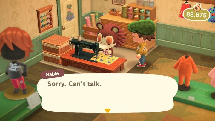 Oto Sable. - ACNH: Sable i Mabel Able - co robią, gdzie znaleźć? - Animal Crossing New Horizons - poradnik do gry