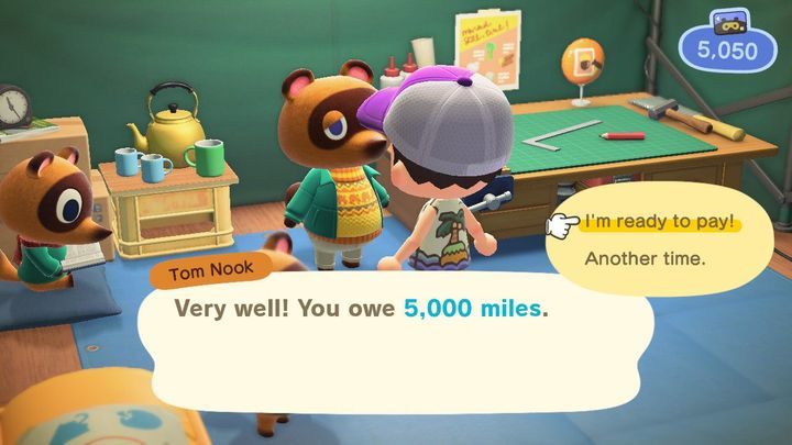 Tom Nook to Twój najlepszy przyjaciel. Często z nim rozmawiaj. - ACNH: Porady na start - Animal Crossing New Horizons - poradnik do gry