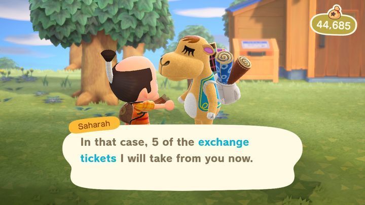 Oto Saharah, u której kupisz nie tylko dywany. - ACNH: Saharah - nowe dywany, tapety, posadzki - Animal Crossing New Horizons - poradnik do gry