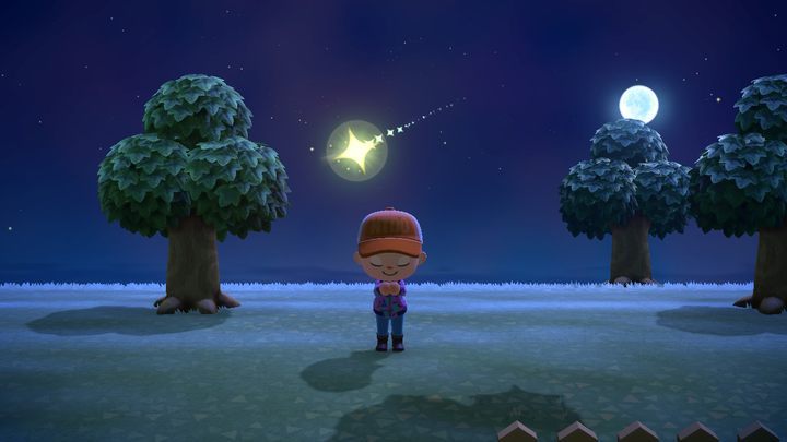 I cyk - życzenie wypowiedziane. - ACNH: Spadające gwiazdy - jak zdobyć fragmenty? - Animal Crossing New Horizons - poradnik do gry