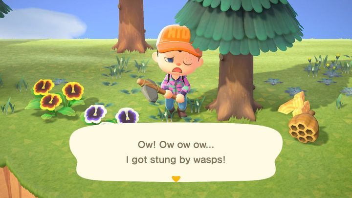 Nic się nie stało, mieszkańcy rajskiej wysepki, nic się nie stało. - ACNH: Osy - czy są niebezpieczne? - Animal Crossing New Horizons - poradnik do gry