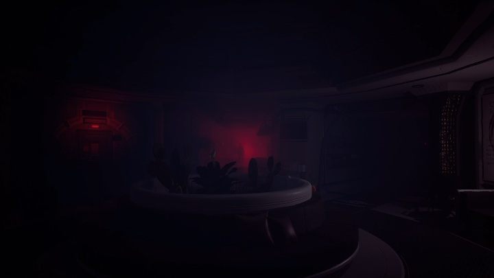 Wszechobecna ciemność skrywała tajemnicze, kosmiczne siły - Moons of Madness: Pobudka w bazie, opis przejścia - Moons of Madness - poradnik do gry