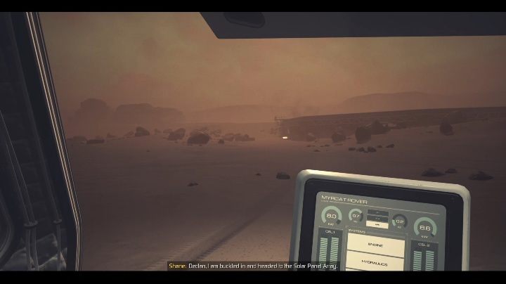 Od razu sprawdź swój pojazd - Moons of Madness: Wyjście na Czerwoną Planetę, opis przejścia - Moons of Madness - poradnik do gry