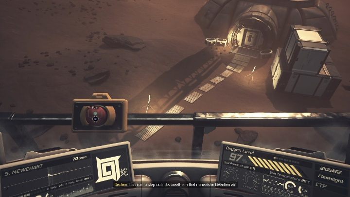 Zaraz obok pojazdu znajdziesz kolejną bazę - Moons of Madness: Wyjście na Czerwoną Planetę, opis przejścia - Moons of Madness - poradnik do gry