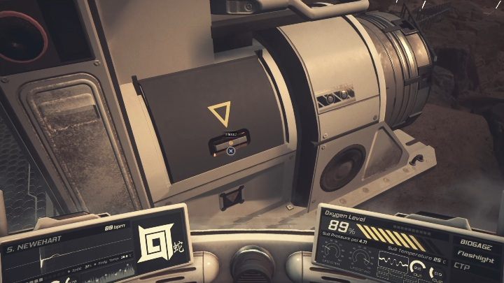 Ostatnie badanie wykonasz na samej górze punktu badawczego - Moons of Madness: Wyjście na Czerwoną Planetę, opis przejścia - Moons of Madness - poradnik do gry