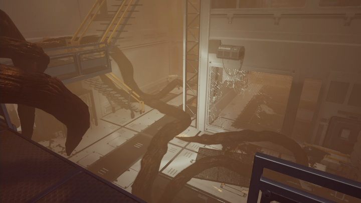 Potwór praktycznie nie jest dla Ciebie zagrożeniem - Moons of Madness: Szklarnia, opis przejścia - Moons of Madness - poradnik do gry