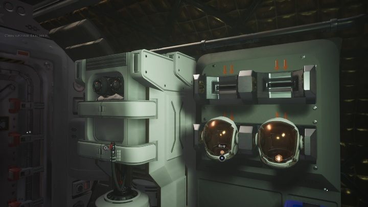 Gdy dotrzesz do pomieszczenia przed wyjściem wykonaj cała procedurę - uzupełnij butlę, złóż hełm, uruchom dekompresję, a dopiero potem wyjdź na zewnątrz - Moons of Madness: Szklarnia, opis przejścia - Moons of Madness - poradnik do gry