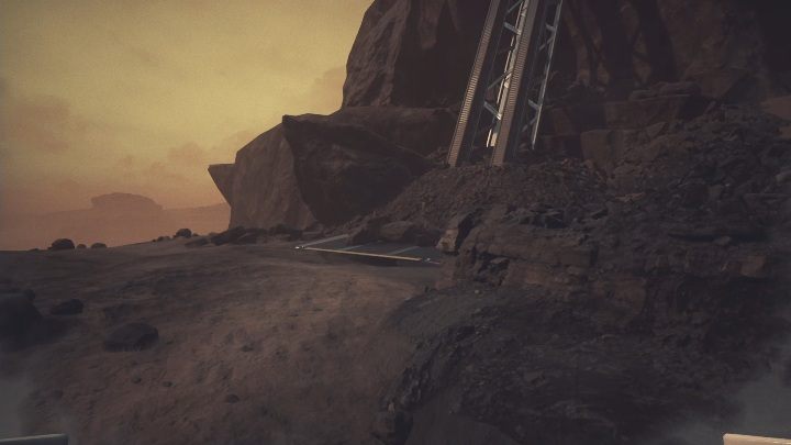 Wspomagając się skanerem znajdź drogę na szczyt - Moons of Madness: Przerwany sygnał, opis przejścia - Moons of Madness - poradnik do gry