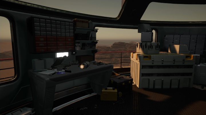 Zaraz po wejściu do stacji zastaniesz kolejny punkt bez zasilania - Moons of Madness: Przerwany sygnał, opis przejścia - Moons of Madness - poradnik do gry