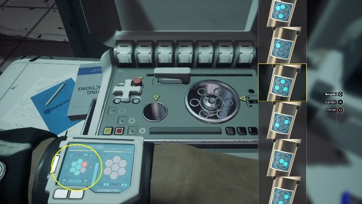 Ze zdobytymi fiolkami udaj się do maszyny - Moons of Madness: Nadciągające zagrożenie, opis przejścia - Moons of Madness - poradnik do gry