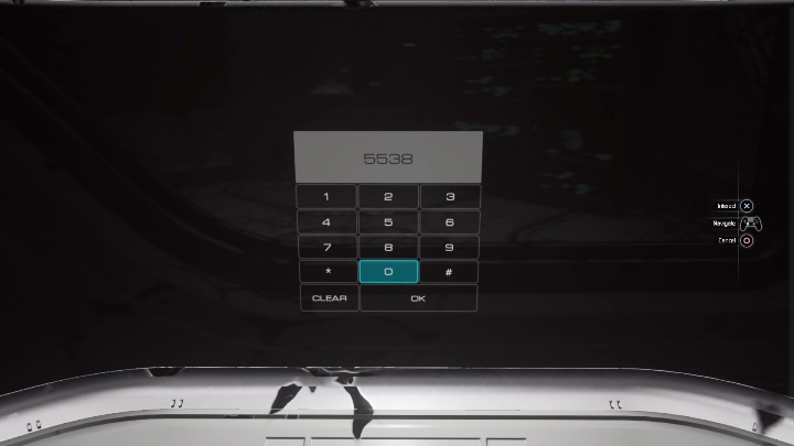 Aby zawołać windę musisz wpisać kod - 5538 - Moons of Madness: Nadciągające zagrożenie, opis przejścia - Moons of Madness - poradnik do gry